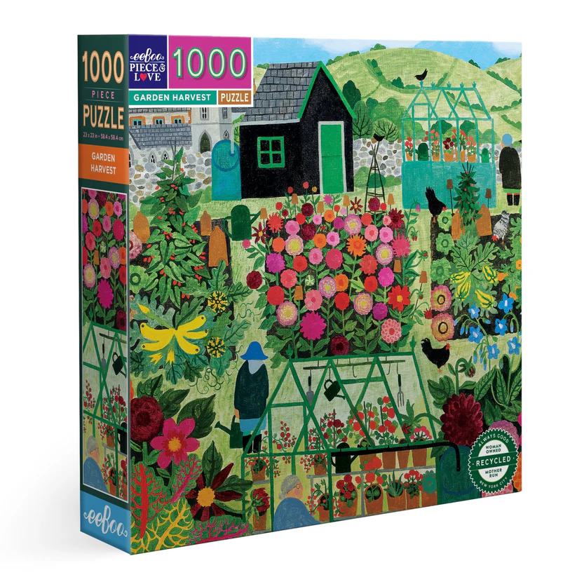 Garden Harvest 1000pc Puzzle-by-eeBoo