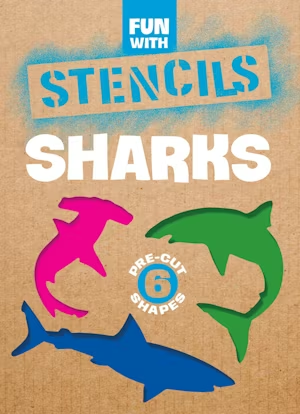 Fun with Sharks Stencils by Dover Publications