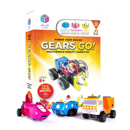 Gears Go Circuit Cubes Kit by Tundra