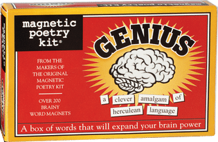 Genius Magnetic Poetry by Magnetic Poetry