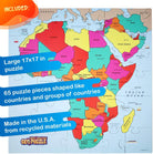 GeoPuzzle Africa Middle East by Geotoys 3