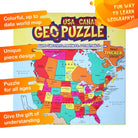 GeoPuzzle USA Canada by Geotoys 2