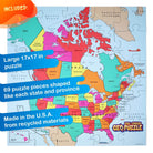 GeoPuzzle USA Canada by Geotoys 3