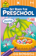 Get Ready For Preschool Grades P-K Workbook-by-School Zone