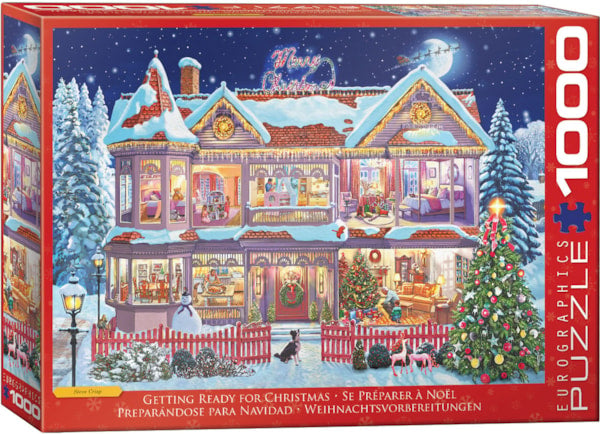 Getting Ready for Christmas 1000pc Puzzle-by-Eurographics
