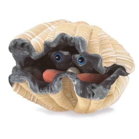 Clam Shell Puppet Giant Clam Hand Puppet – A2Z Science & Toys