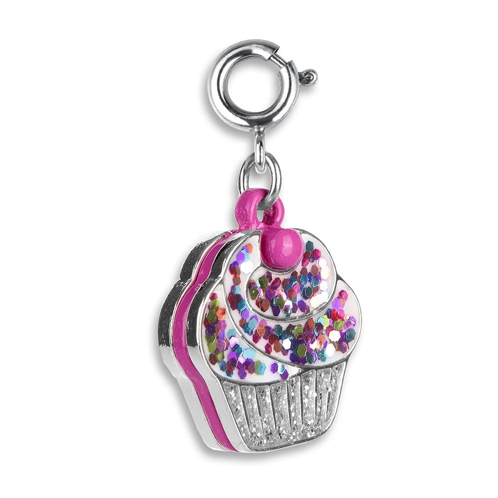 Glitter Cupcake Charm by Charm It 1