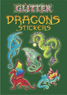 Glitter Dragons Stickers by Dover Publications