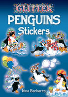 Glitter Penguins Stickers by Dover Publications