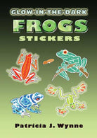 Glow in the Dark Frogs Stickers by Dover Publications