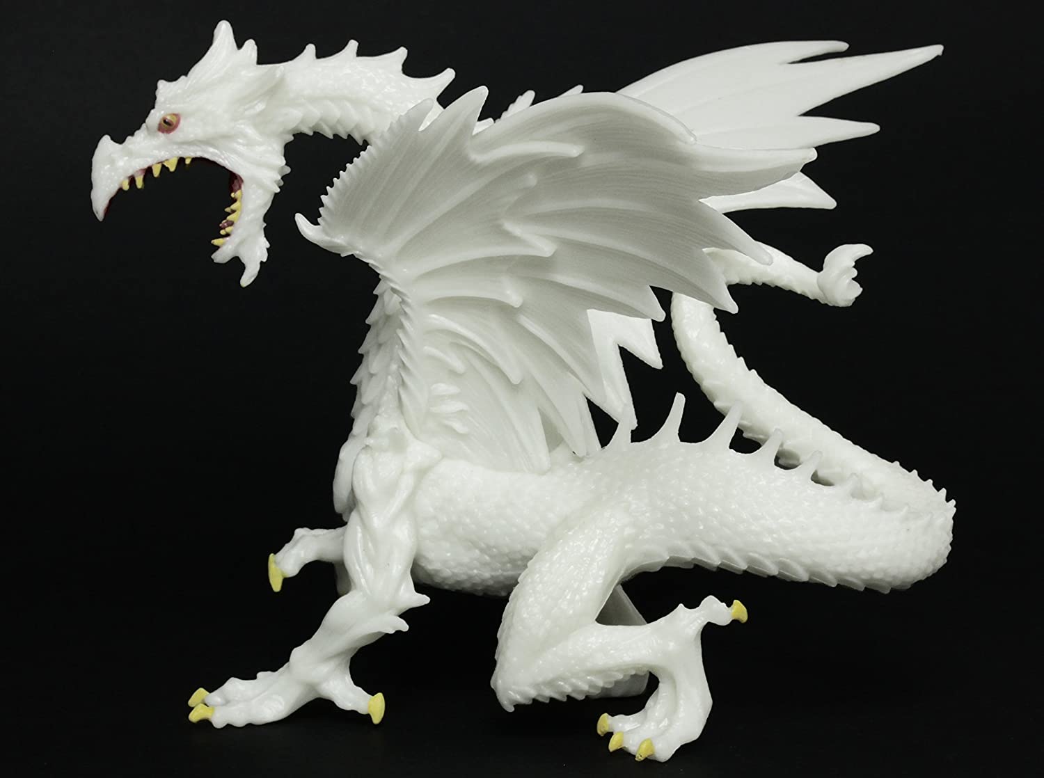 Glow in the Dark Snow Dragon Figure by Safari 3