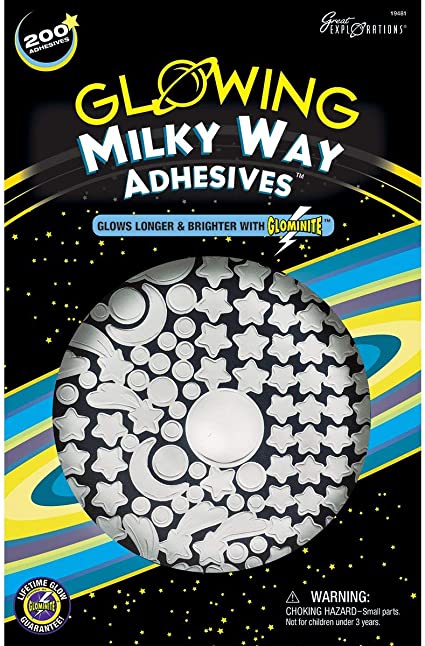 Glowing Milky Way Adhesives by Great Explorations