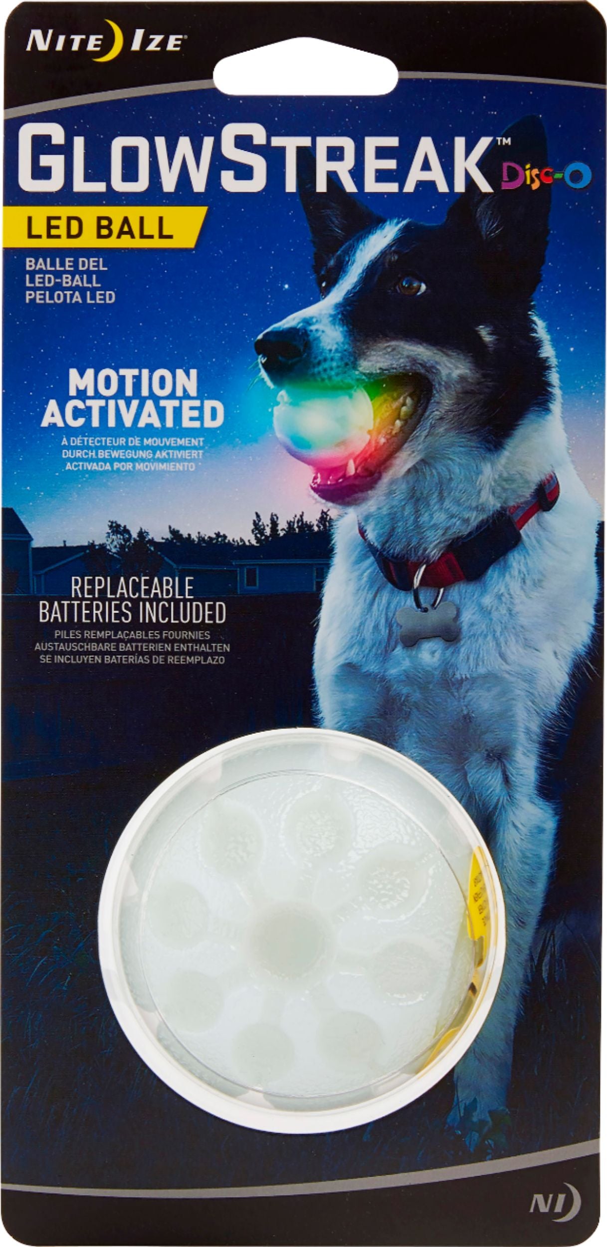 Glowstreak LED Ball for Dogs by Niteize 1