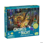 Gnomes at Night Seek and Find Glow 100pc Puzzle by Mindware