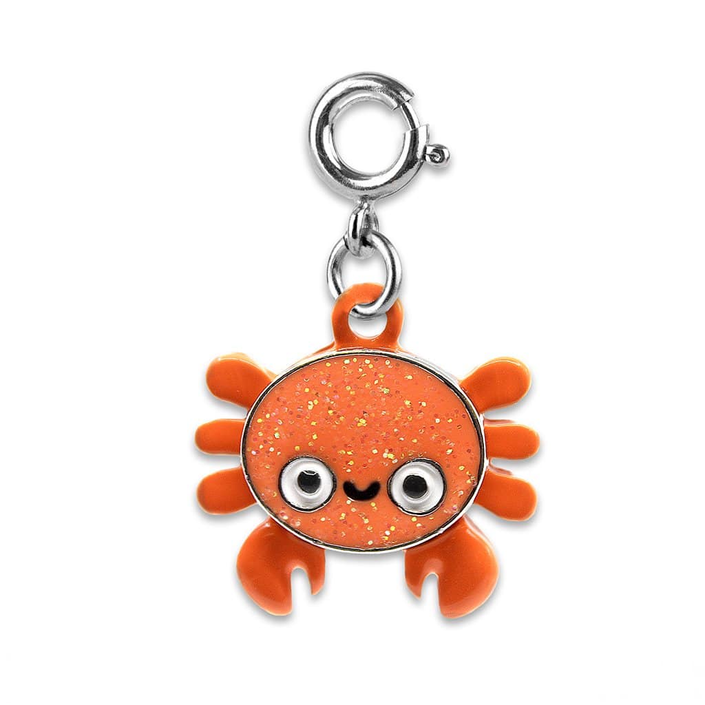 Gold Crab Charm by Charm It