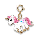Gold Glitter Unicorn Charm by Charm It