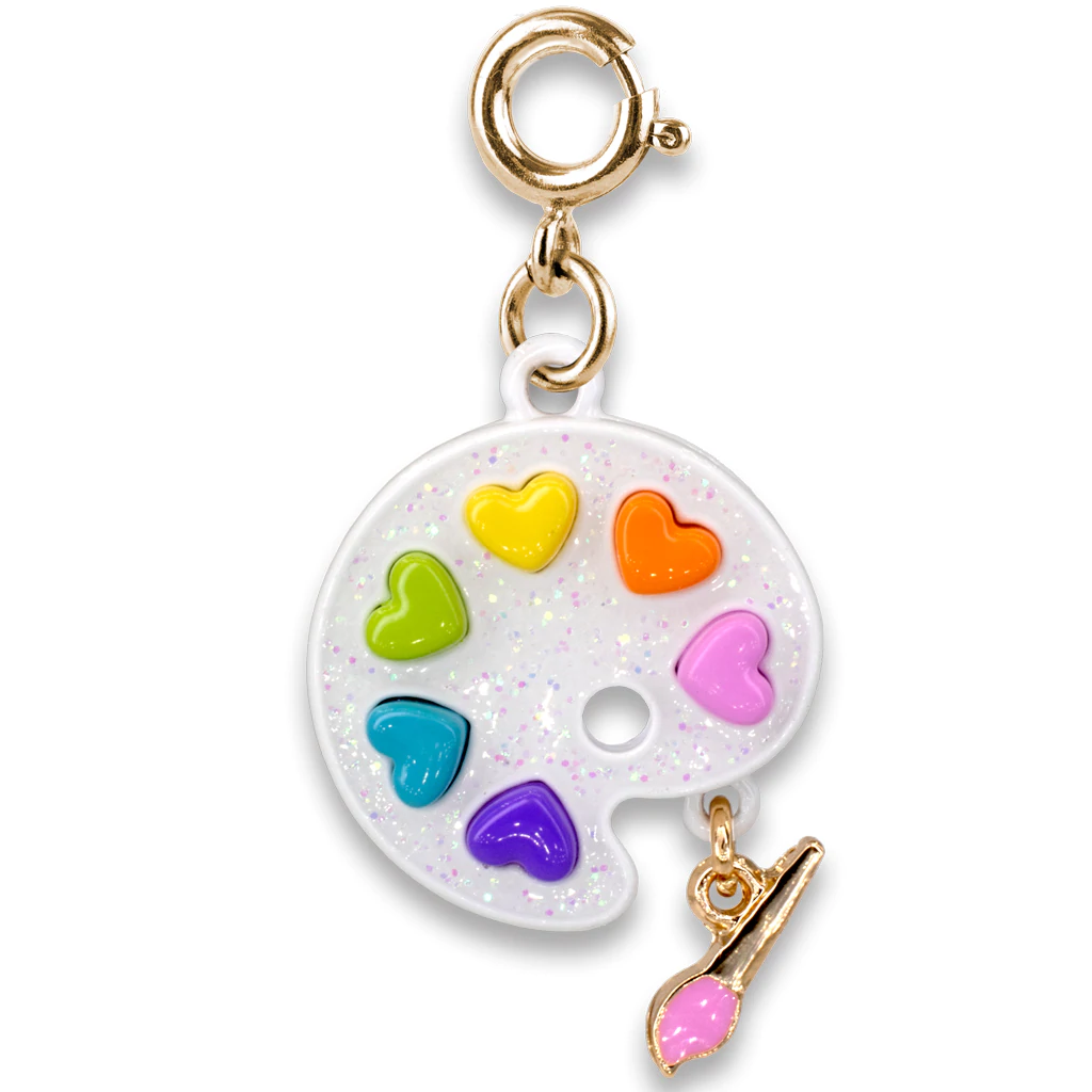 Gold Paint Palette Charm by Charm It