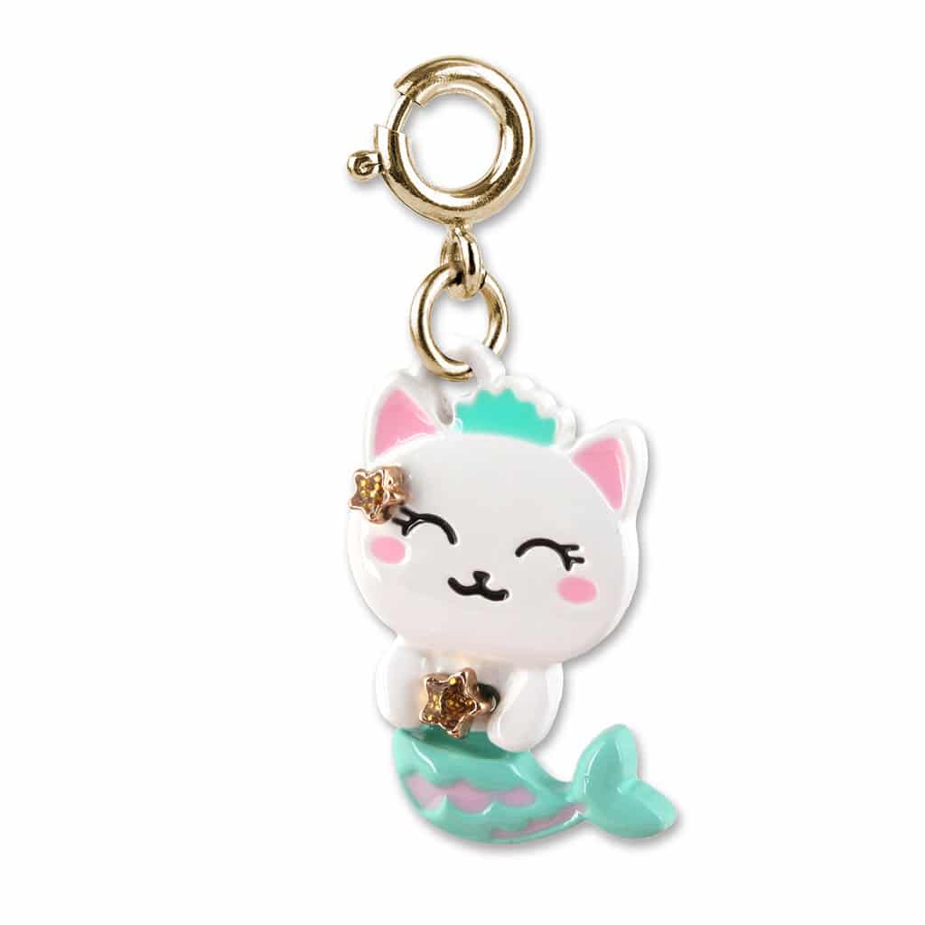 Gold Purrmaid Charm by Charm It