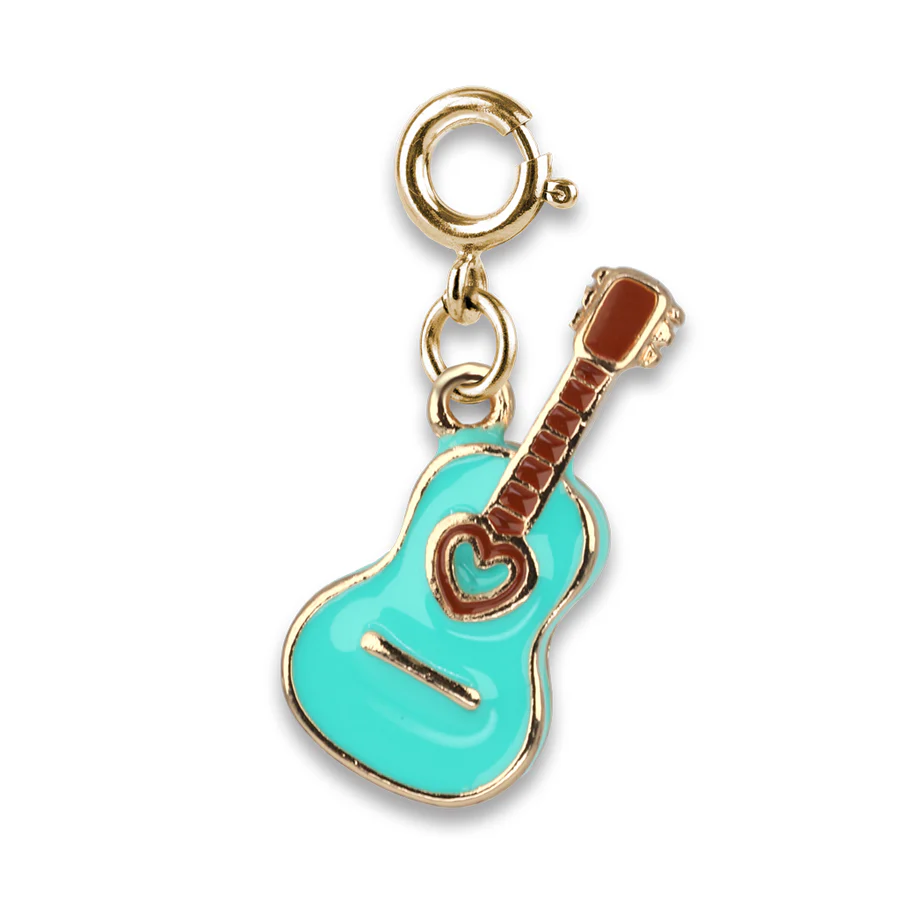 Gold Rebel Girls Guitar Charm-by-Charm It