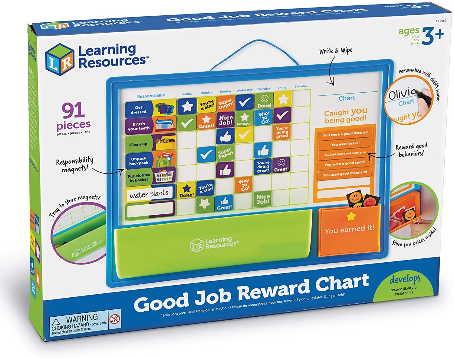 Good Job Reward Chart by Learning Resources