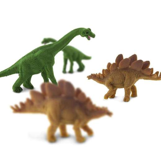 Good Luck Mini Stegosaurus or Brachiosaurus by Safari 2