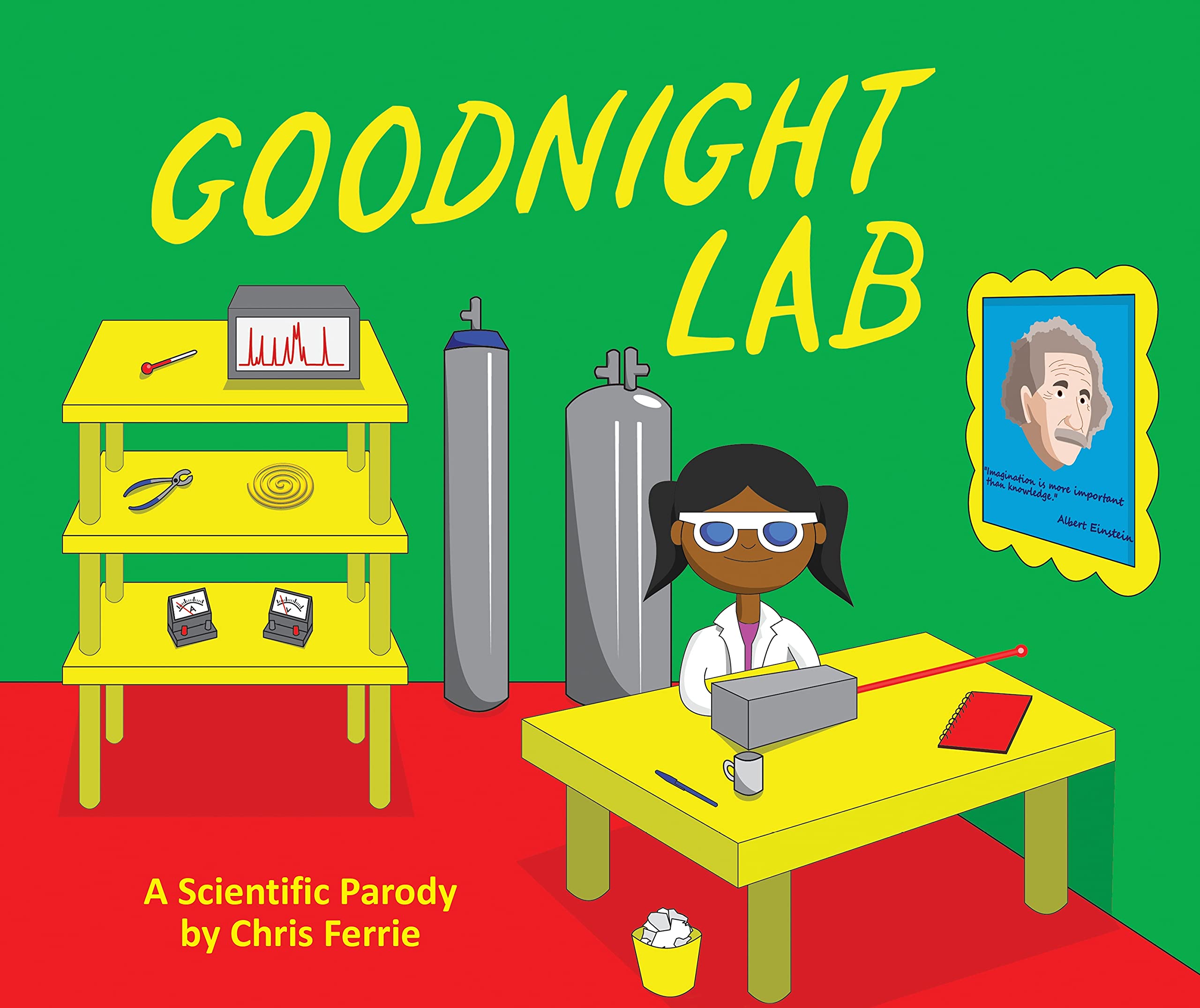 Goodnight Lab A Scientific Parody Bedtime Book for Toddlers by Sourcebooks