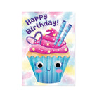 Googly Eyes Cupcake Birthday Card by Peaceable Kingdom