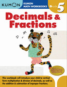 Grade 5 Decimals Fractions by Kumon scaled