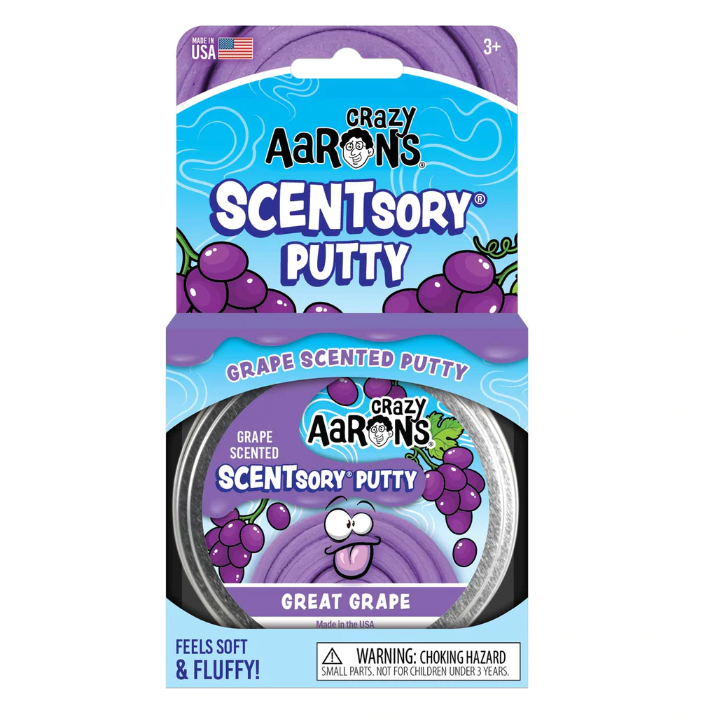Great Grape Thinking Putty SCENTsory Collection by Crazy Aarons Putty World