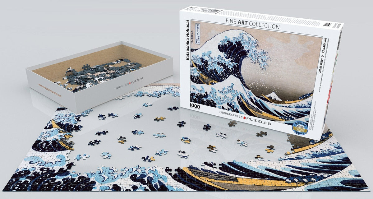 Great Wave of Kanagawa Puzzle by Eurographics 1