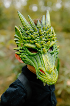 Green Dragon Mask-by-Great Pretenders