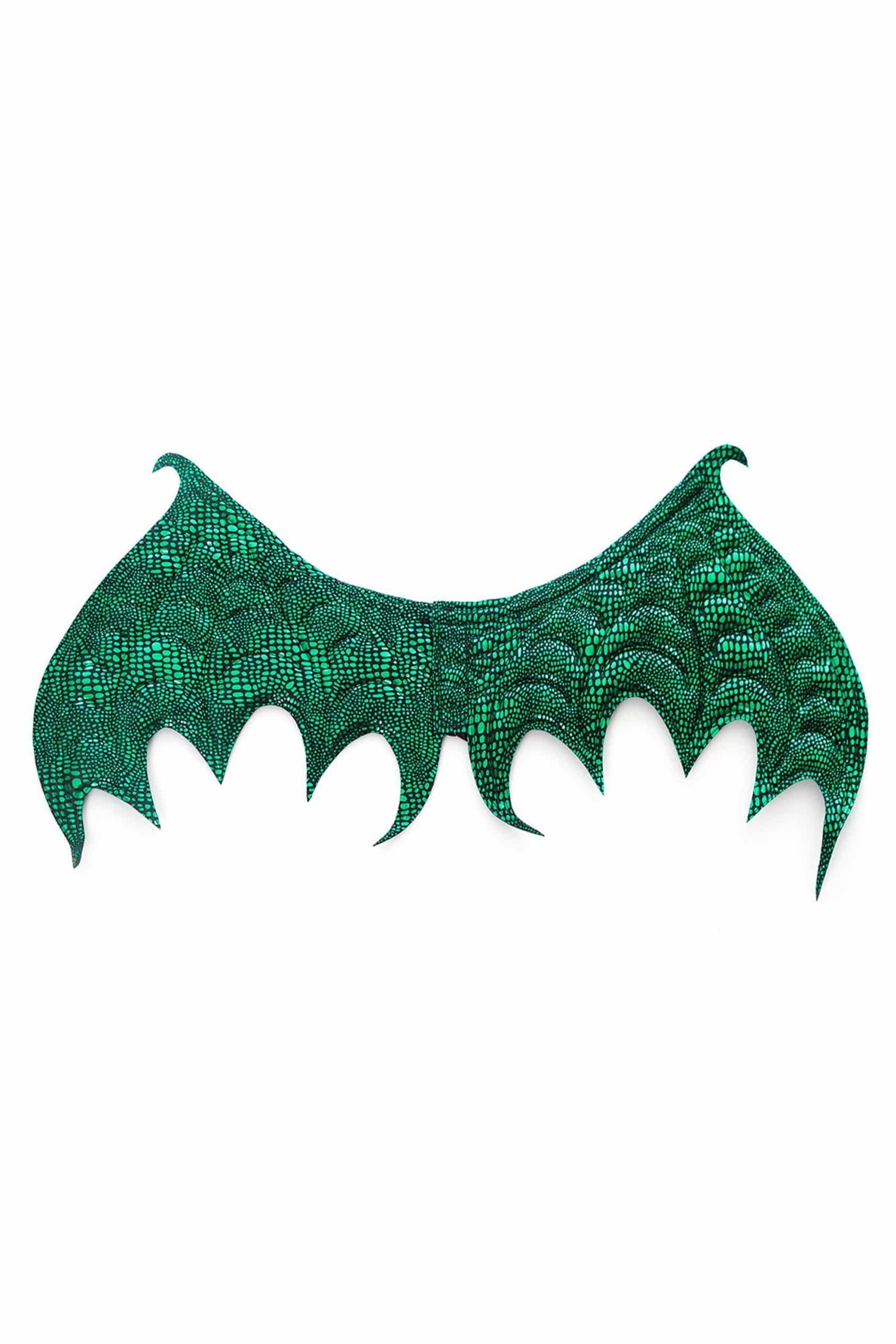 Green Dragon Wing and Mask Set by Little Adventures 1 scaled