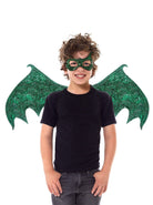 Green Dragon Wing and Mask Set by Little Adventures