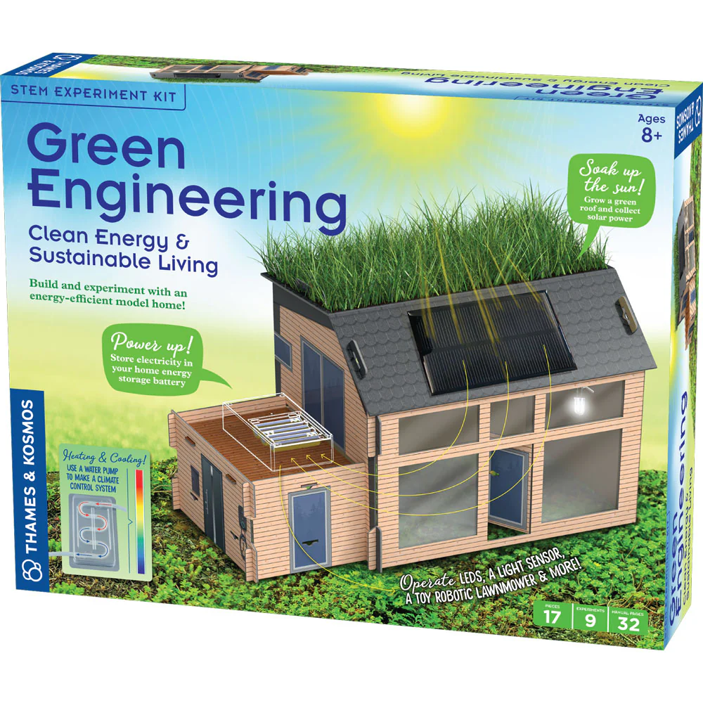 Green Engineering: Clean Energy & Sustainable Living-by-Thames & Kosmos