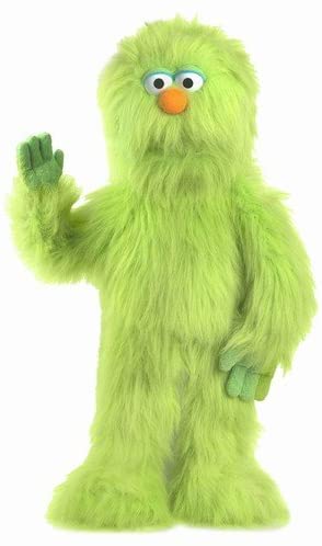 Green Monster Puppet by Silly Puppets