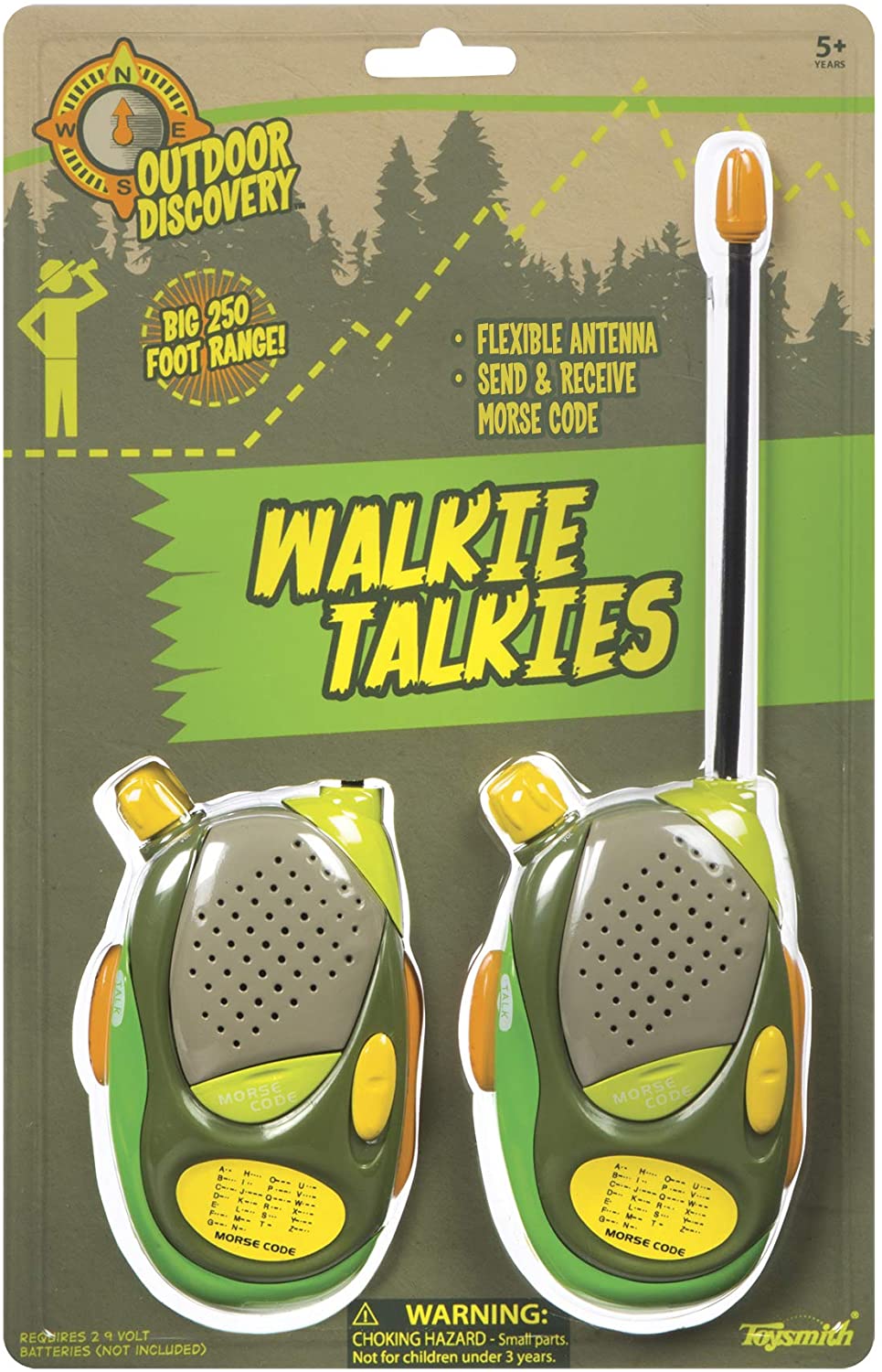 Green Walking Talkies by Toysmith