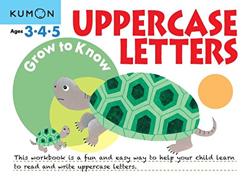 Grow to Know Uppercase Letters by Kumon