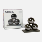 Gunmetal Supers Speks 33mm Magnet Balls Set of 3 by Speks