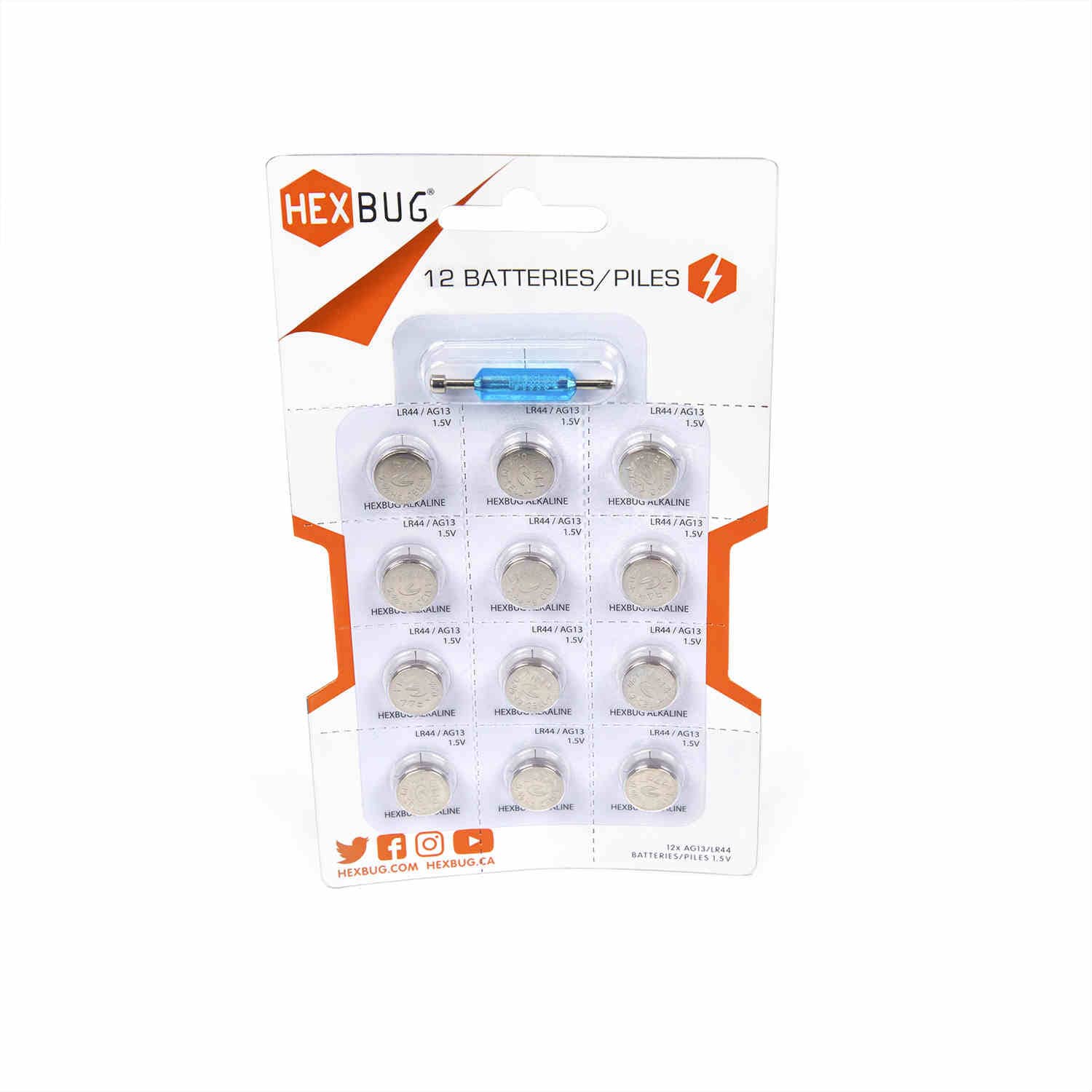 HEXBUG Batteries 12 Pack by Hexbug