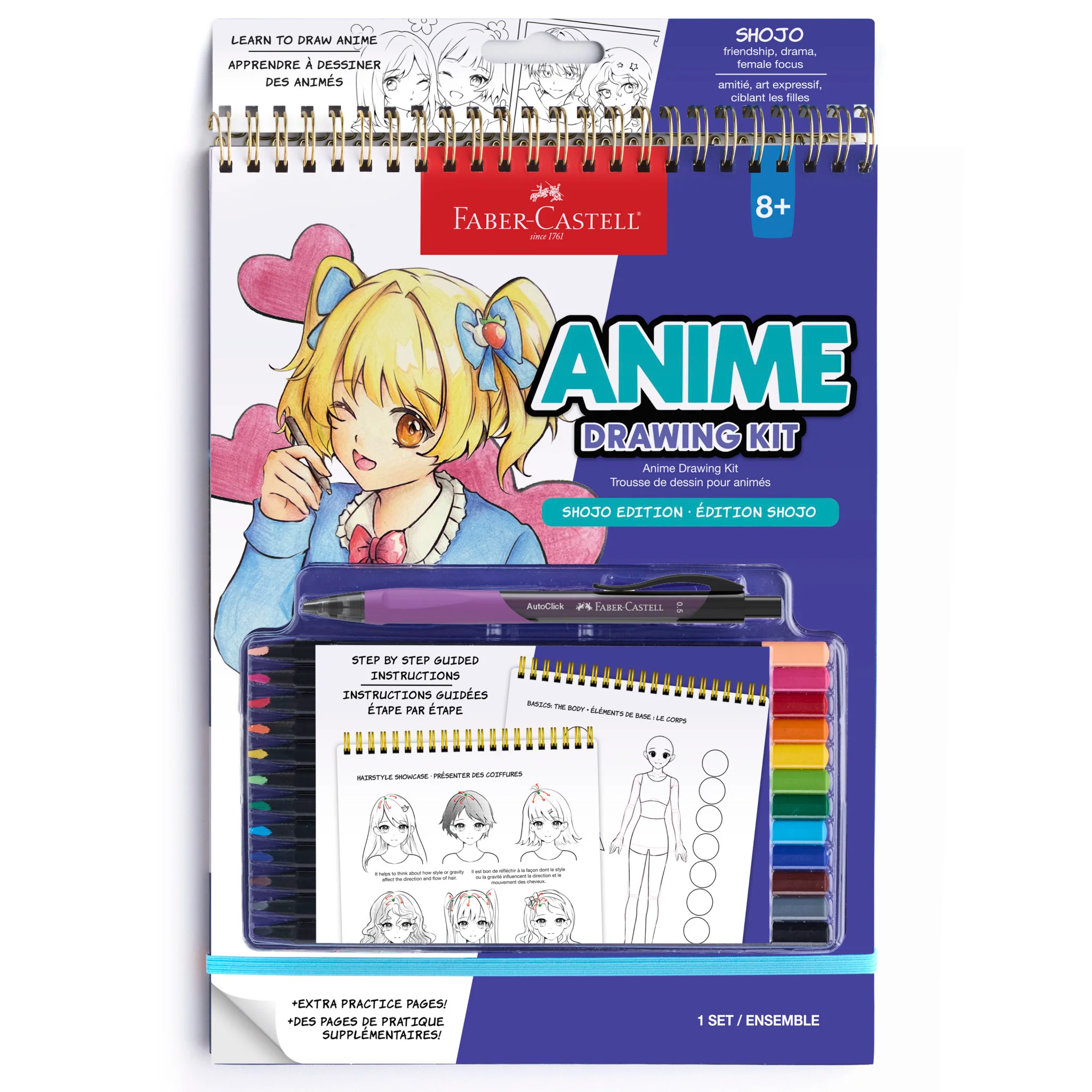 Anime Drawing Kit - Shojo Edition by Faber-Castell