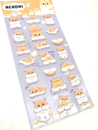 Hamster Puffy Stickers-by-BC USA