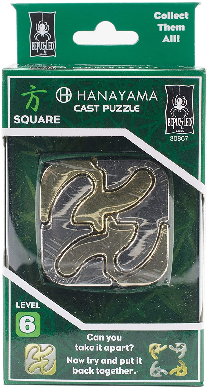 Hanayama Square - Level 6 – A2Z Science & Toys