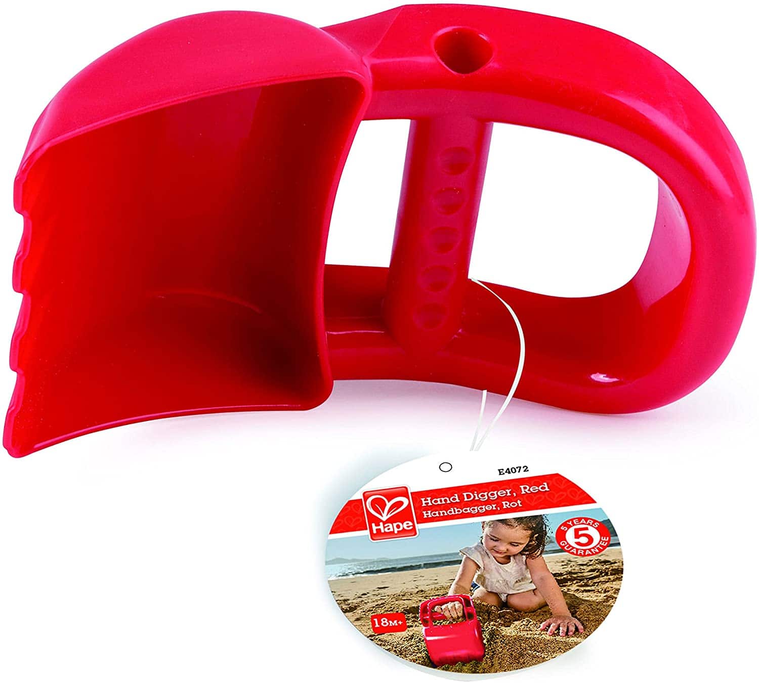 Hand Digger Red by Hape