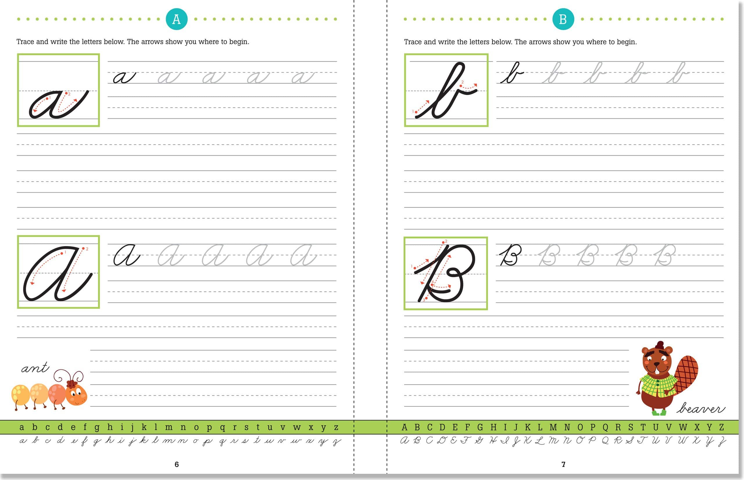 Handwriting Learn Cursive by Peter Pauper Press 1