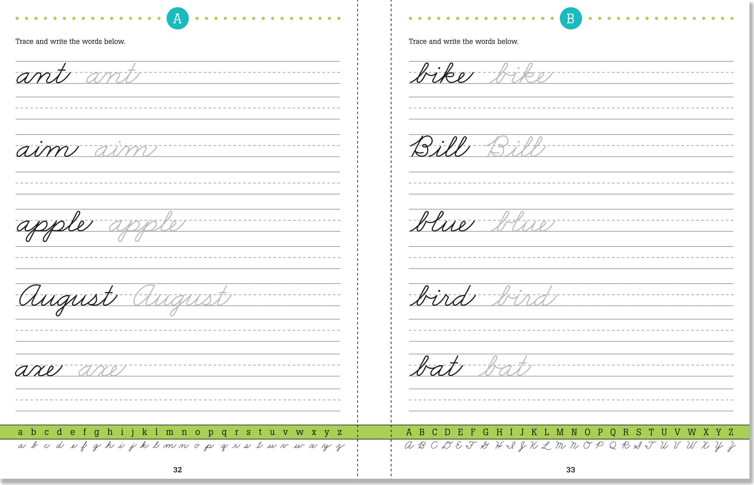 Handwriting Learn Cursive by Peter Pauper Press 2