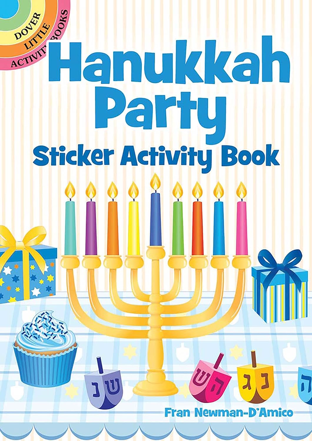 Hanukkah Party Sticker Activity Book-by-Dover Publications