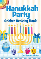 Hanukkah Party Sticker Activity Book-by-Dover Publications