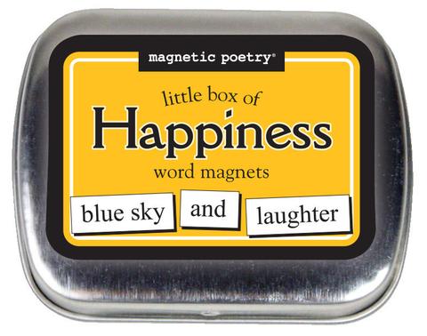 Happiness Magnetic Poetry Tin by Magnetic Poetry