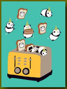 Happy Birthday Panda Party Card by Great Arrow Graphics