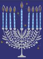 Happy Chanukah Holiday Card by Great Arrow Graphics